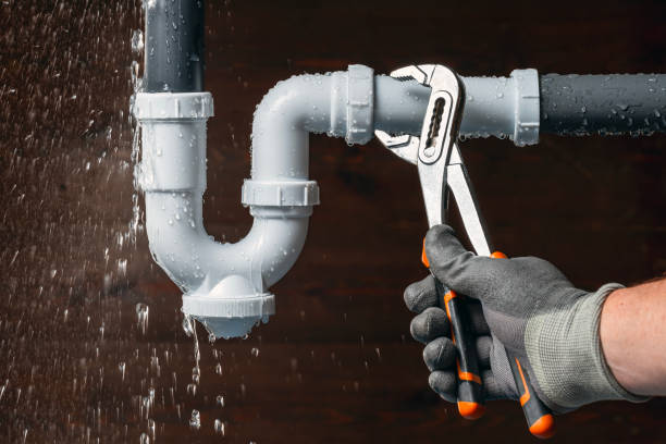 Professional Drain Cleaning technician working in Satsuma, AL